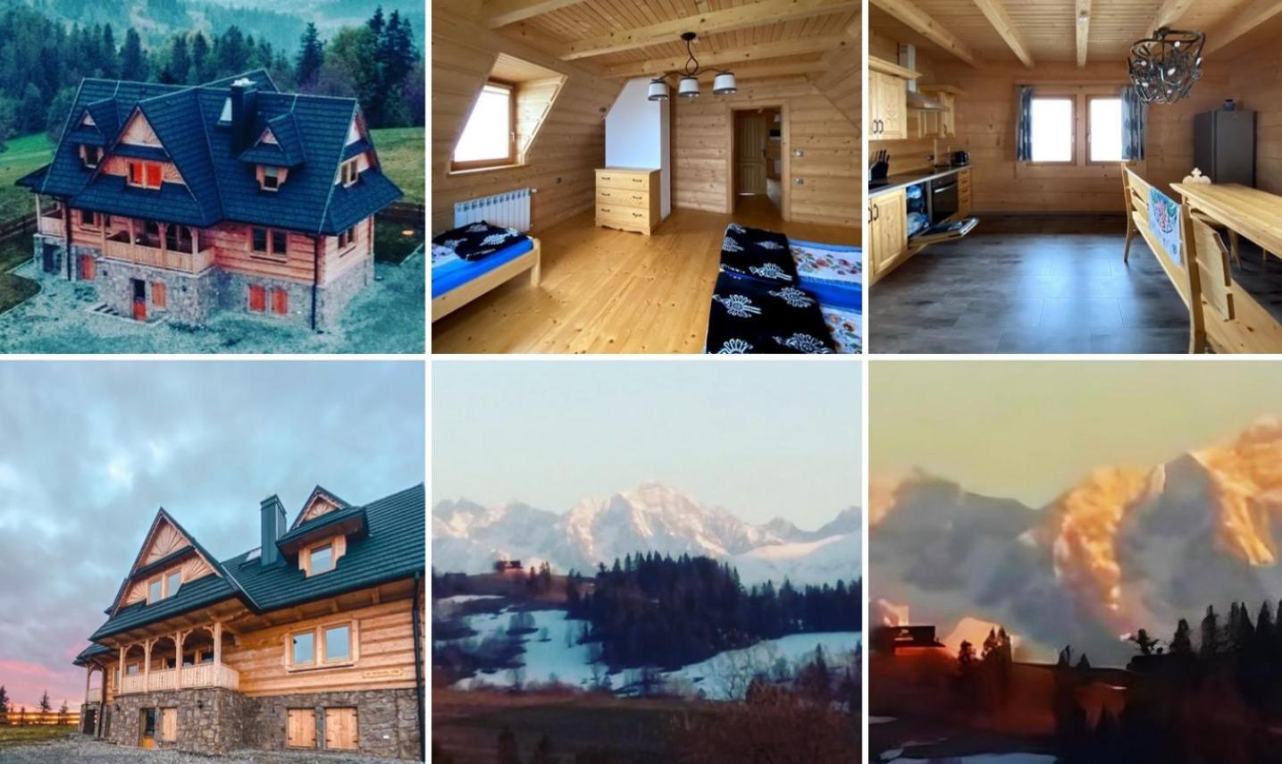 Dom Z Widokiem Na Wierchy - Panorama Na Tatry - Traditional Folk House Gliczarów Buitenkant foto